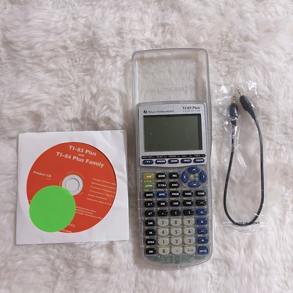 SOLD✨Texas Instruments TI-83 Plus Dilver Ed. Graphing Calculator (full set)